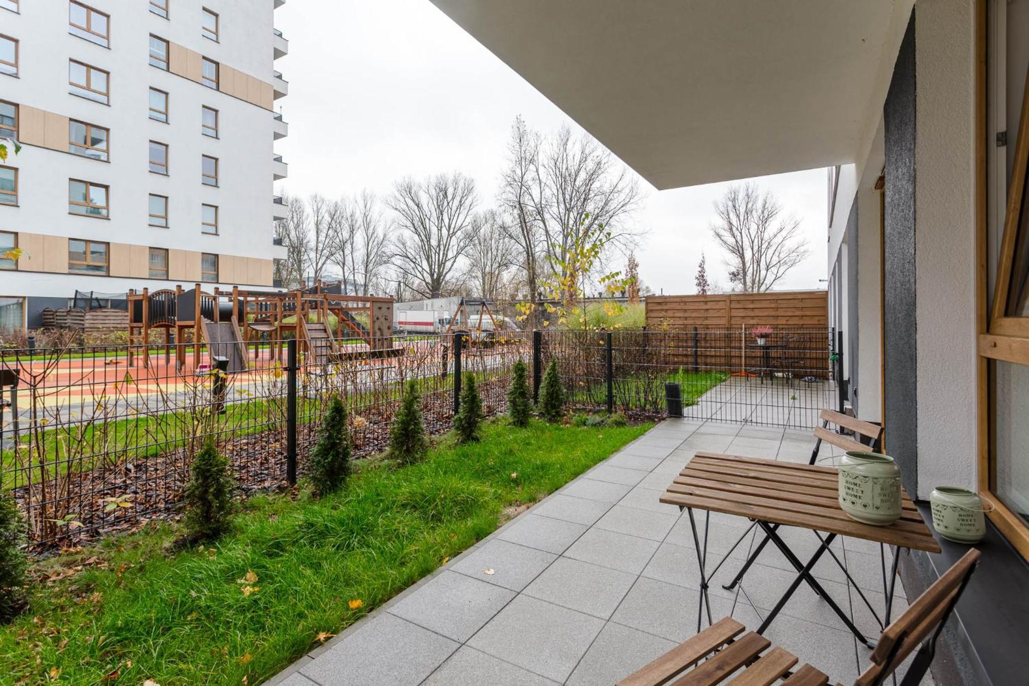 Chill Apartments Mokotow Business Center 华沙 外观 照片